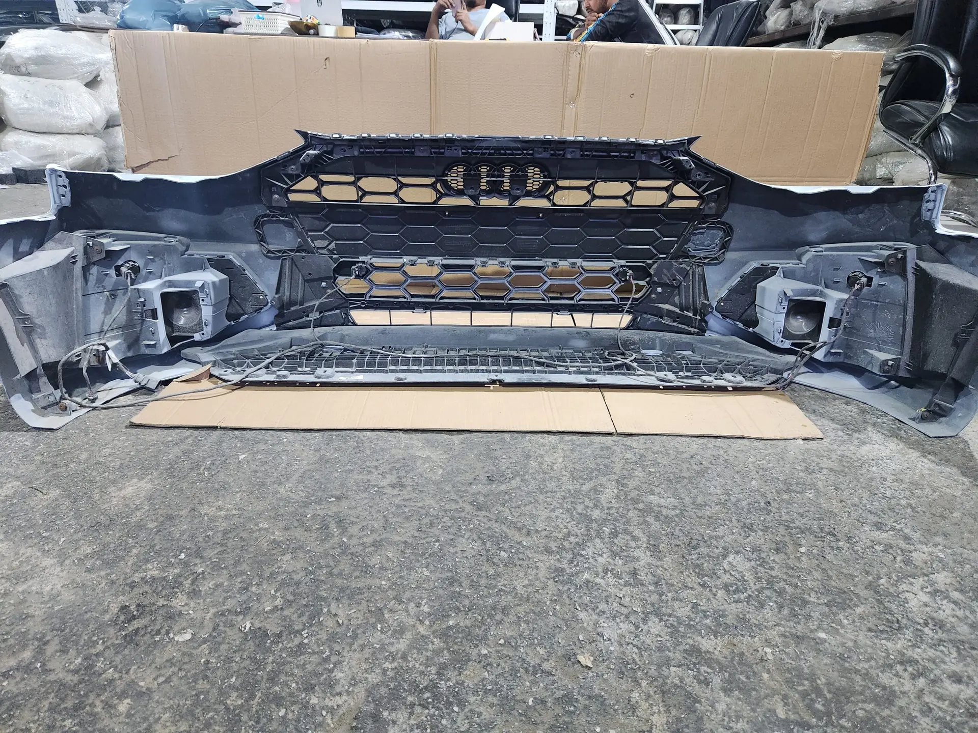 OEM Original Used Audi A4 Front Bumper S Line | Fits 2020–2023 Models - Image 5