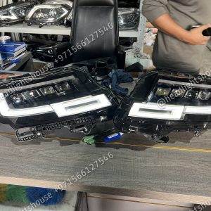 L405 Range Rover 2024 OEM Used Original 4 Lens Front Headlight with Computer